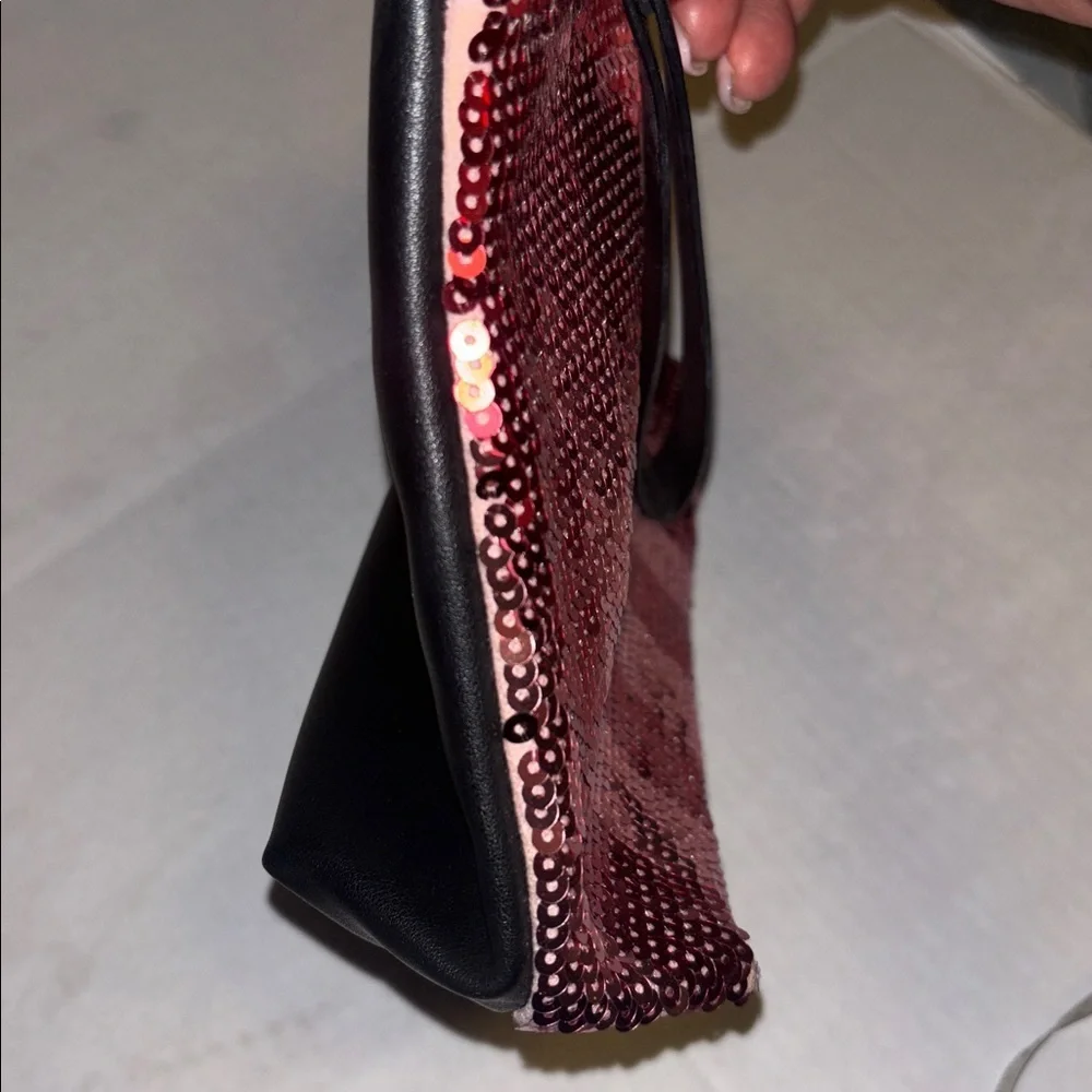 Victoria's Secret Pink Sequin Clutch Bag